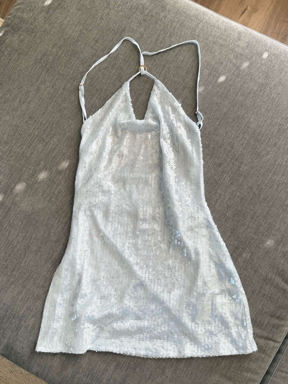 Peppermayo Radiant Energy Cowl Back Mini Dress XXS